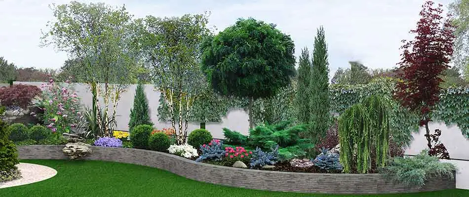 3D landscape design concept for a home in Trexlertown, PA.
